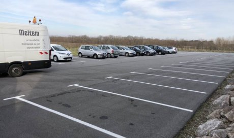 Marquage des parkings - Bayonne - Meltem Industrie Services