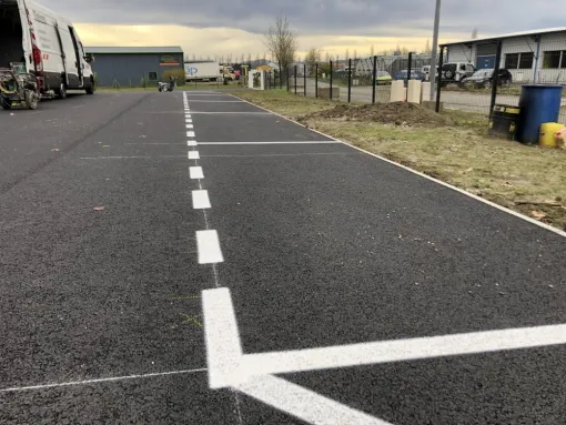 Marquage au sol à Dax, Bayonne, Meltem Industrie Services