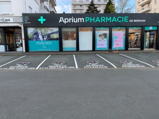 Marquage au sol Pharmacie, Bayonne, Meltem Industrie Services
