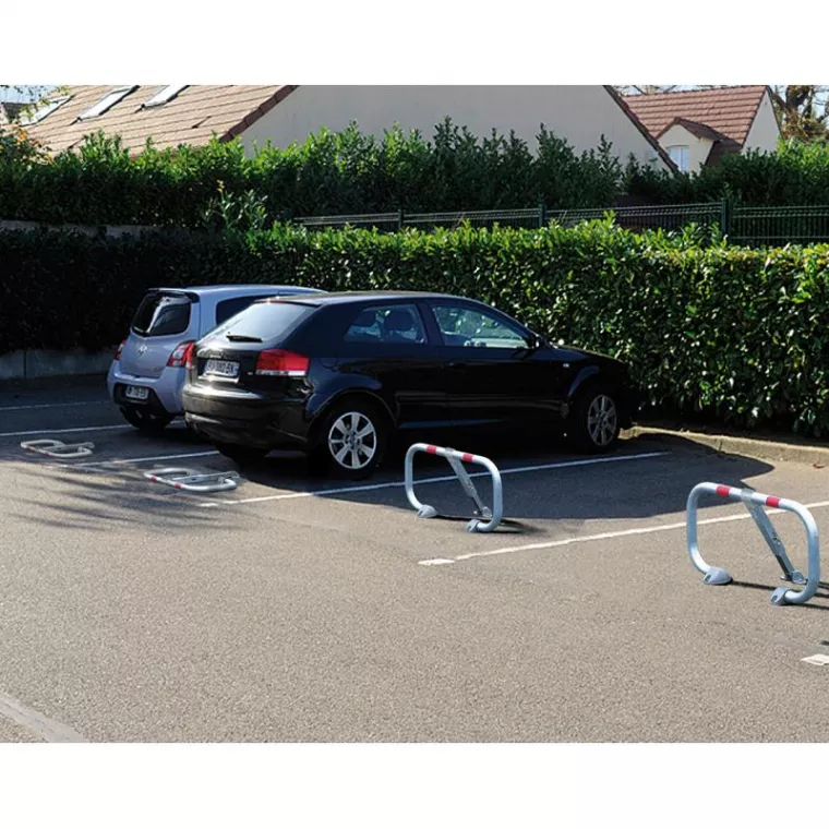 Fourniture et pose d'arceaux de parking, Bayonne, Meltem Industrie Services