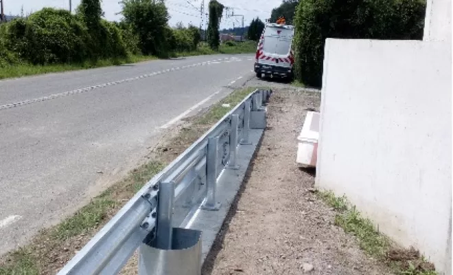 Fourniture et pose de garde corps routier et mobiliers de protection, Bayonne, Meltem Industrie Services