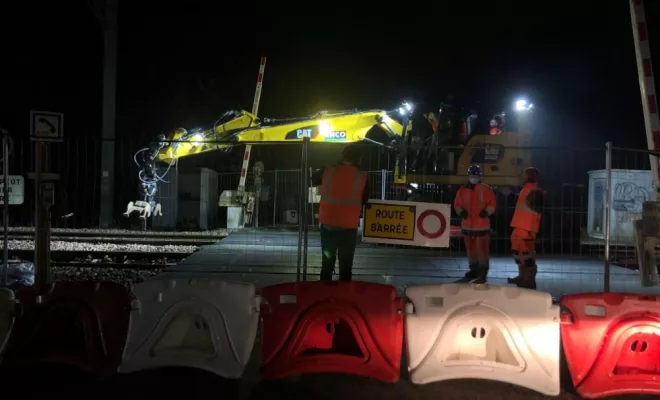 Location / mise en place de panneaux de signalisation temporaire pour chantiers, Bayonne, Meltem Industrie Services