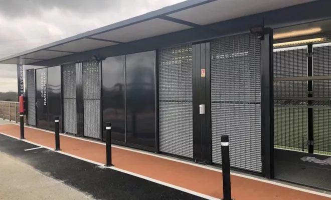 Marquage au sol et signalétique de déchèteries, Bayonne, Meltem Industrie Services