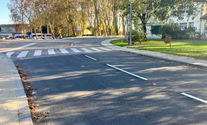 Marquage au sol sur routes, Bayonne, Meltem Industrie Services