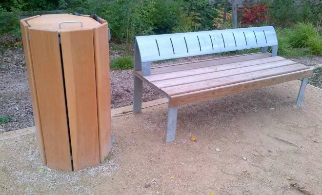 Mobilier urbain de repos et d'agrément, Bayonne, Meltem Industrie Services
