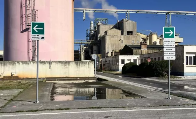 Signalisation de guidage en usine, Bayonne, Meltem Industrie Services