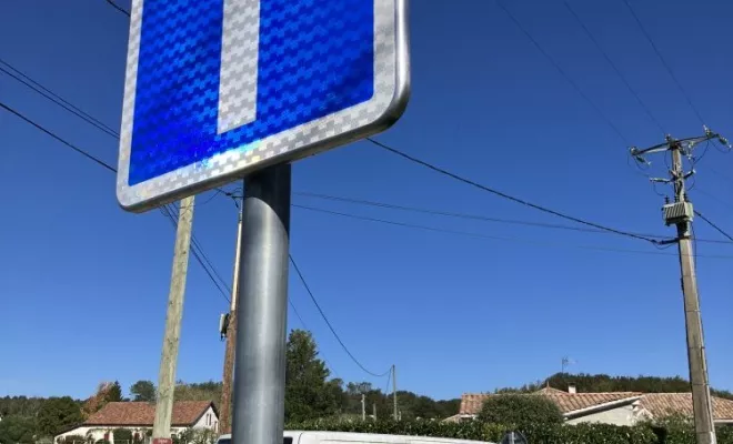Signalisation de police, Bayonne, Meltem Industrie Services