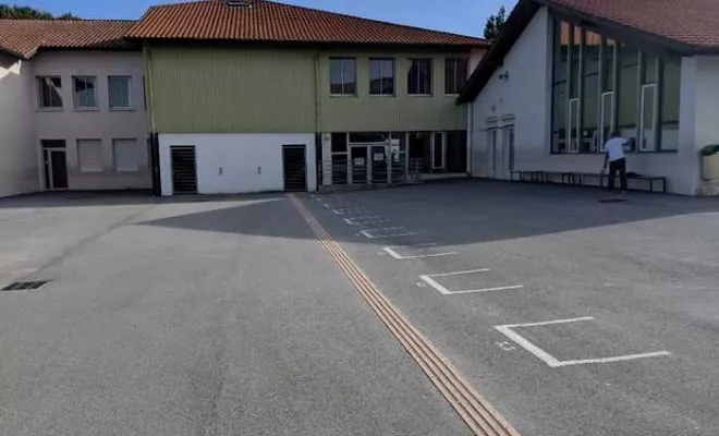 Accessibilité des espaces extérieurs, Bayonne, Meltem Industrie Services