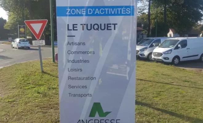 Fourniture et pose de totems, Bayonne, Meltem Industrie Services