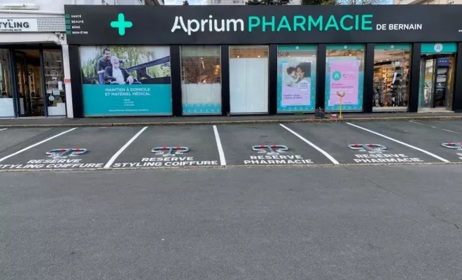 Marquage au sol commerces, Bayonne, Meltem Industrie Services