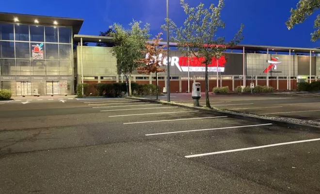 Marquage au sol commerces, Bayonne, Meltem Industrie Services