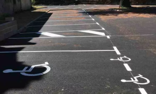 Marquage des parkings, Bayonne, Meltem Industrie Services