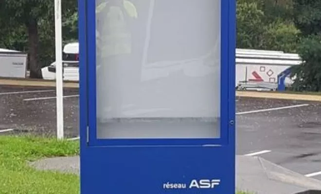 Signalétique ASF - Vinci Autoroutes, Bayonne, Meltem Industrie Services